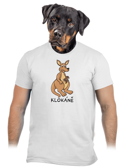 Klokáně pánské tričko White
