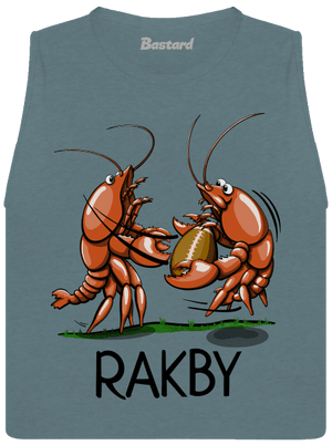 Rakby dámské tílko volné Heather Deep Teal