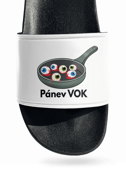 Pánev vok pantofle White