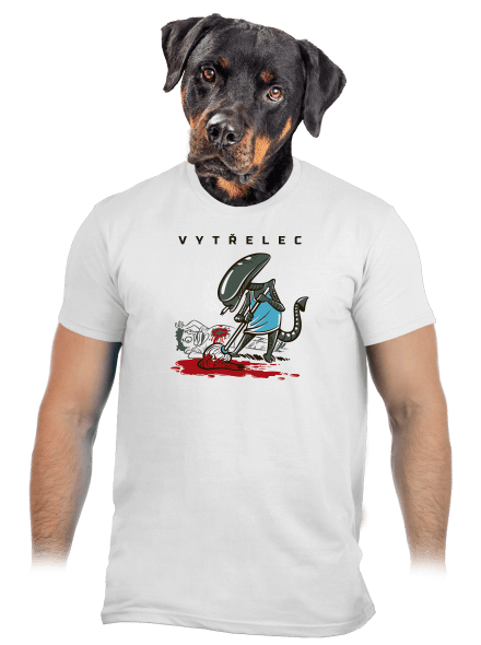 Vytřelec pánské tričko White