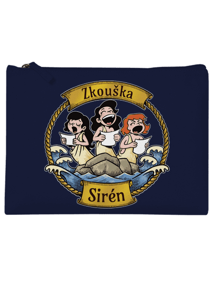 Zkouška sirén taštička French Navy