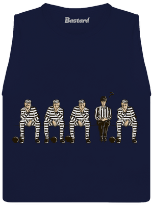 Nevinen dámské tílko volné Navy