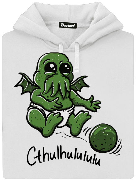 Cthulhululu dámská mikina klokanka White