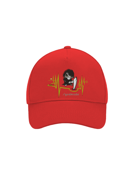 Boží zásah kšiltovka baseballka Classic Red