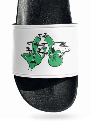 Bongo kašel pantofle White