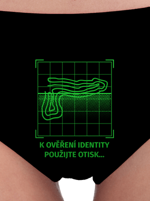 Identita dámské kalhotky Black