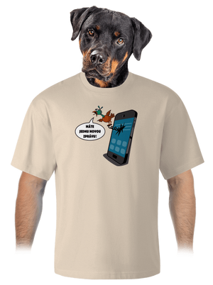 unisex tričko oversized