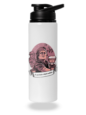 B14: Slavnosti sněženek lahev na vodu White