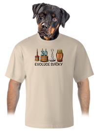 unisex tričko oversized