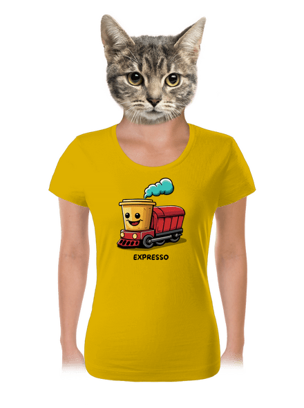 Expresso dámské tričko Yellow