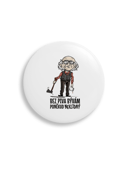 Neklidný bez piva placka uni