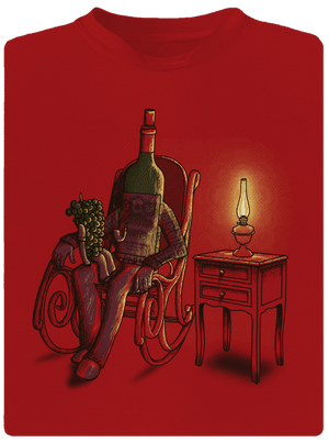 Dědo, vyprávěj pánské sportovní tričko Red Mal