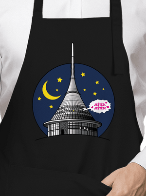 Ještěd zástěra Black