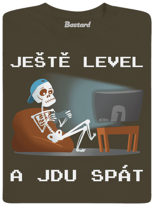 Ještě level pánské tričko Urban Khaki