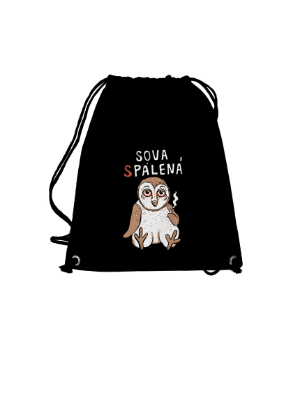 Sova Pálená vak Black
