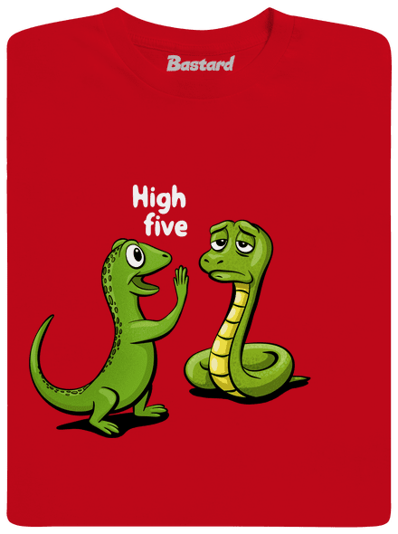 High Five dětské tričko Red