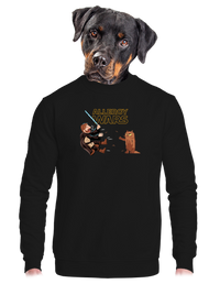 unisex mikina bez kapuce