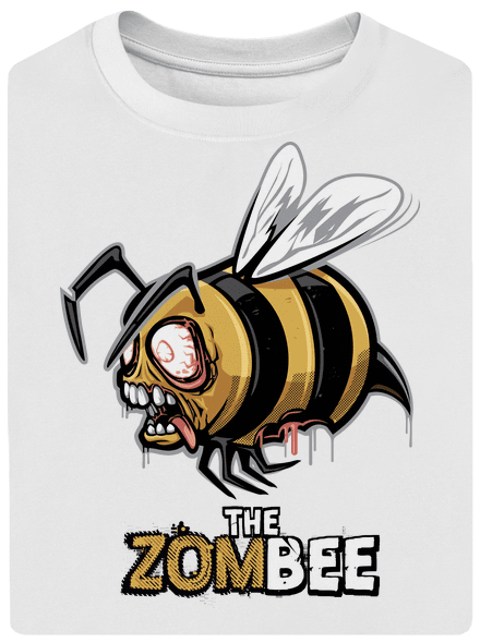 ZomBee - žlutá unisex tričko oversized White