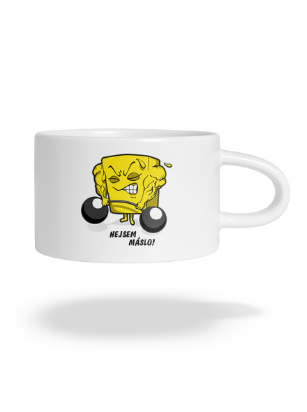 Nejsem máslo hrnek makronka White