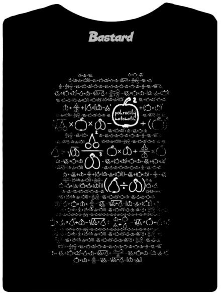 Matematik dámské tričko premium Black
