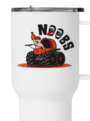 Monster kočárek termohrnek White