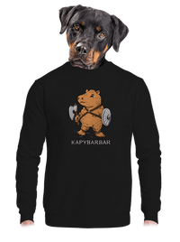 unisex mikina bez kapuce