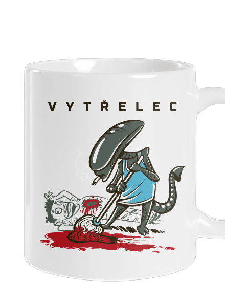 Vytřelec klasický hrnek White
