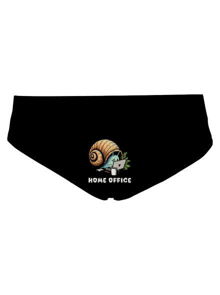 Šnekův home office dámské kalhotky Black