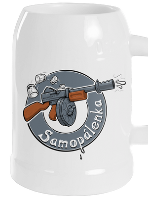 Samopálenka půllitr White