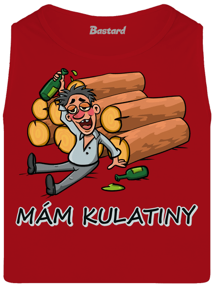 Mám kulatiny pánské tílko Red