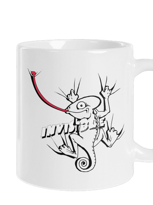 Invisible chameleon klasický hrnek White