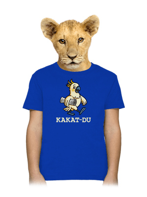 Kakat-du dětské tričko Royal Blue