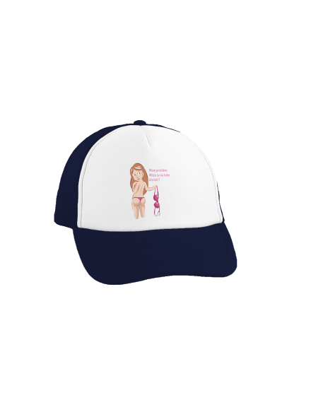 Můžu se obrátit? kšiltovka truckerka French Navy cap