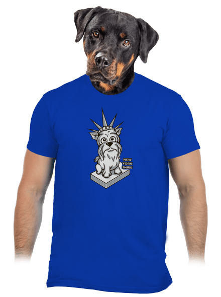 New Yorkshire pánské tričko Royal Blue