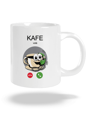 Kafe volá velký hrnek White