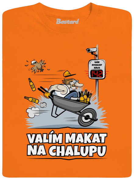 Valím na chalupu pánské tričko Orange