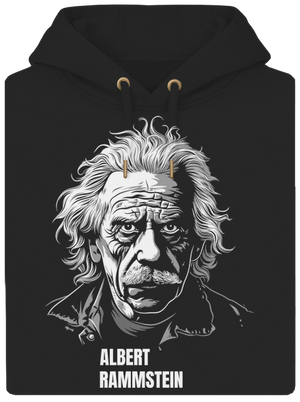 Albert Rammstein unisex mikina premium Dark Black