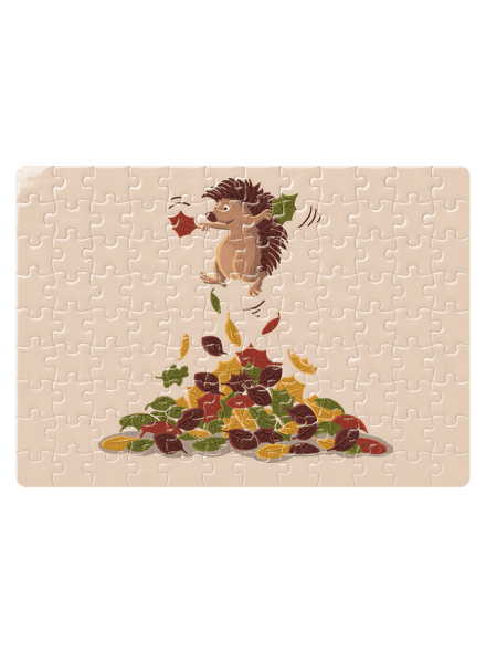 Radost z listí puzzle White