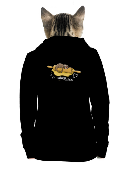 Miluju válení dámská mikina na zip Black