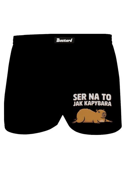 Jak kapybara pánské trenky Black