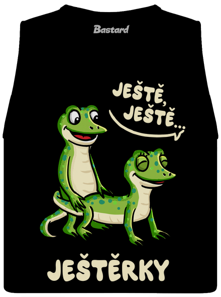 Ještě, ještě dámské tílko volné Black