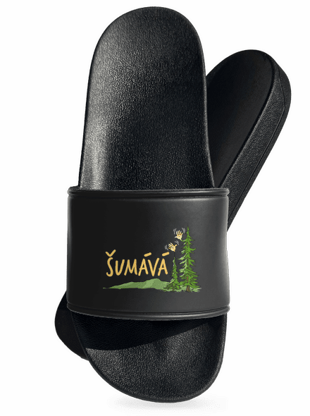Šumává pantofle Black