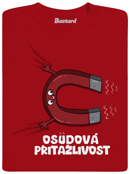 Osudová přitažlivost pánské dlouhý rukáv Red