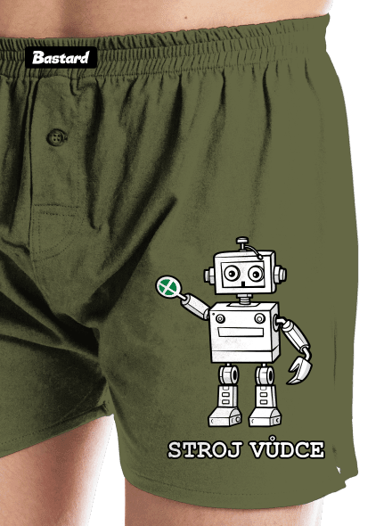 Strojvůdce pánské trenky Khaki