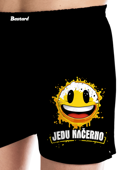 Jedu načerno pánské trenky Black