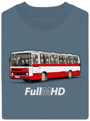 Full MHD unisex mikina bez kapuce Nordic Blue