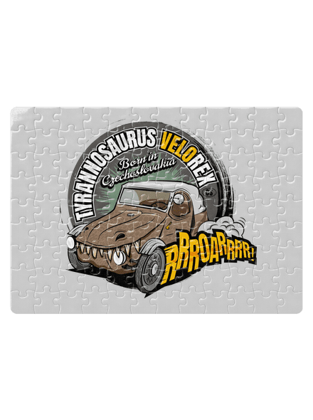 Tyrannosaurus Velorex puzzle White
