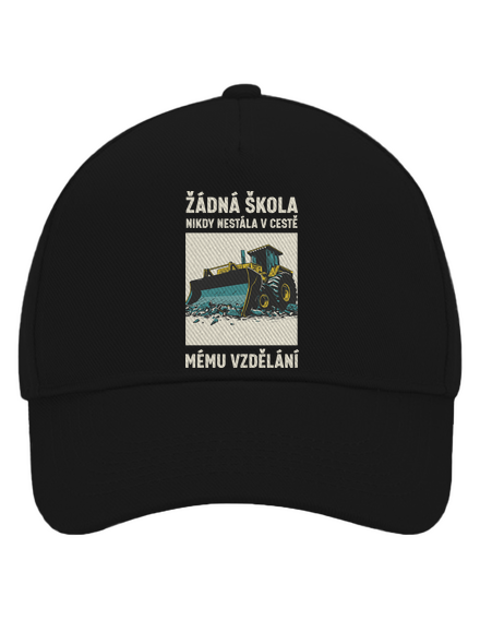 Žádná škola kšiltovka baseballka Black