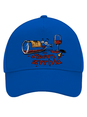 Zvrhlá kšiltovka baseballka Bright Royal