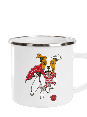 Jack Russell plecháček White